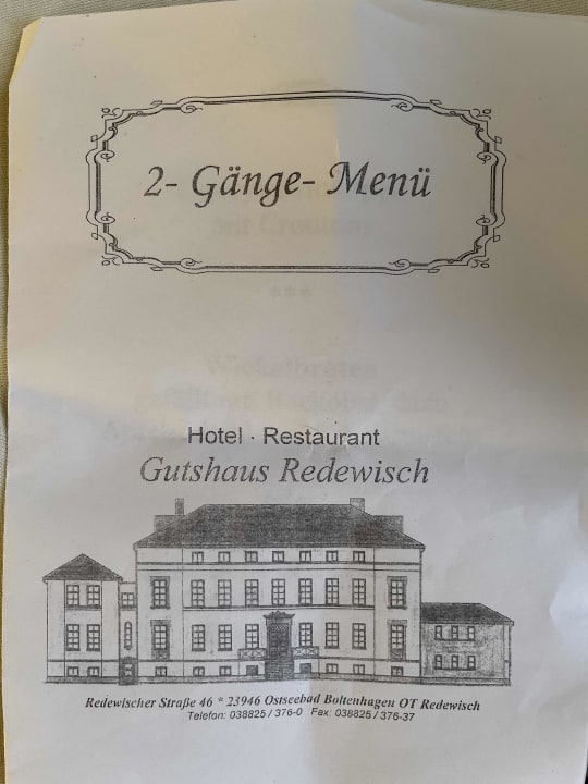 Gastro Hotel Gutshaus Redewisch