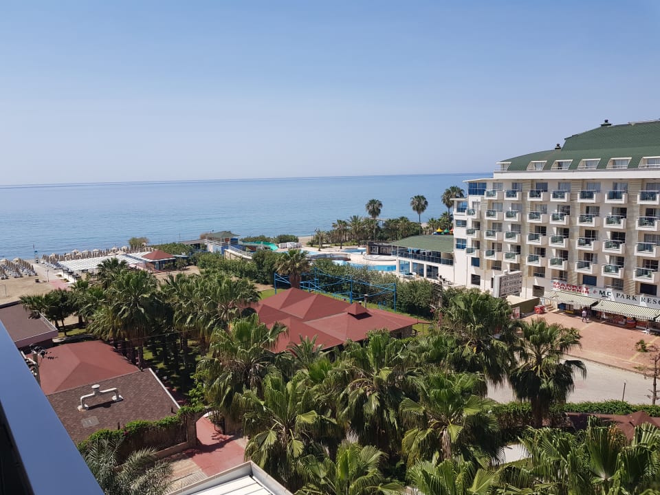 Ausblick Balkon Hotel Royal Garden Beach