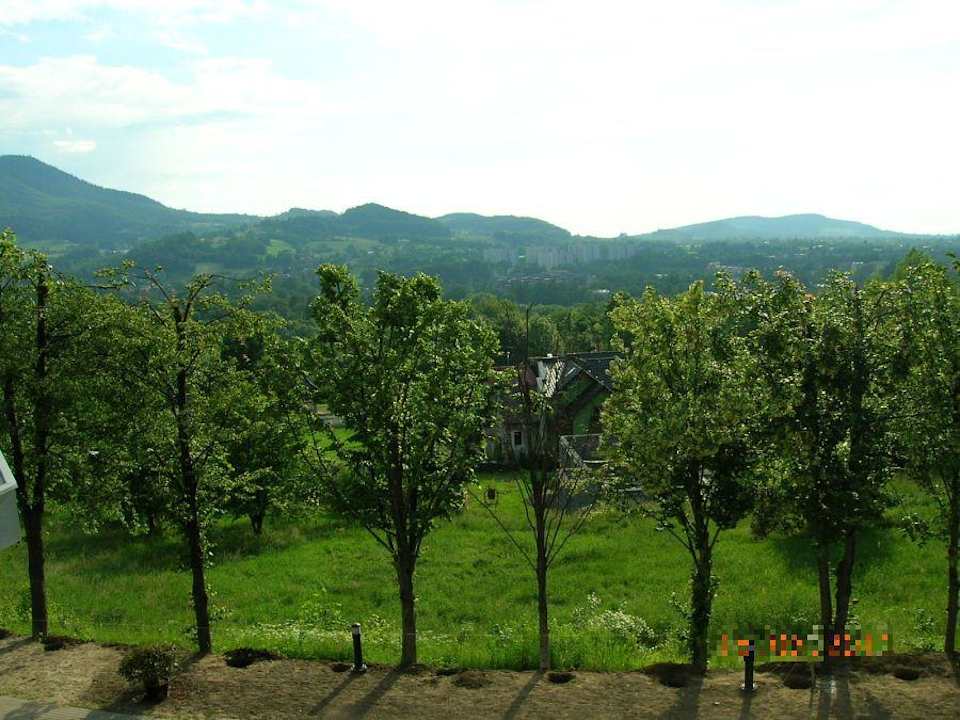 Widok z pokoju / tarasu Spa & Wellness Hotel Diament Ustroń