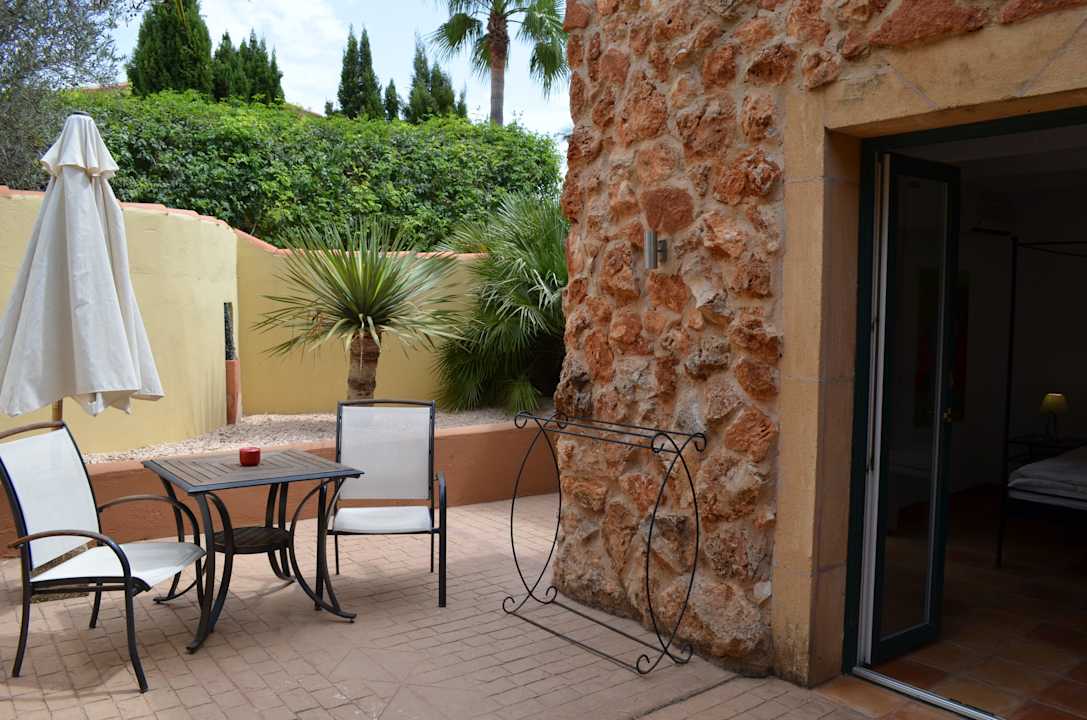 Terrasse Finca Amapola - Agrotourismus Hotel