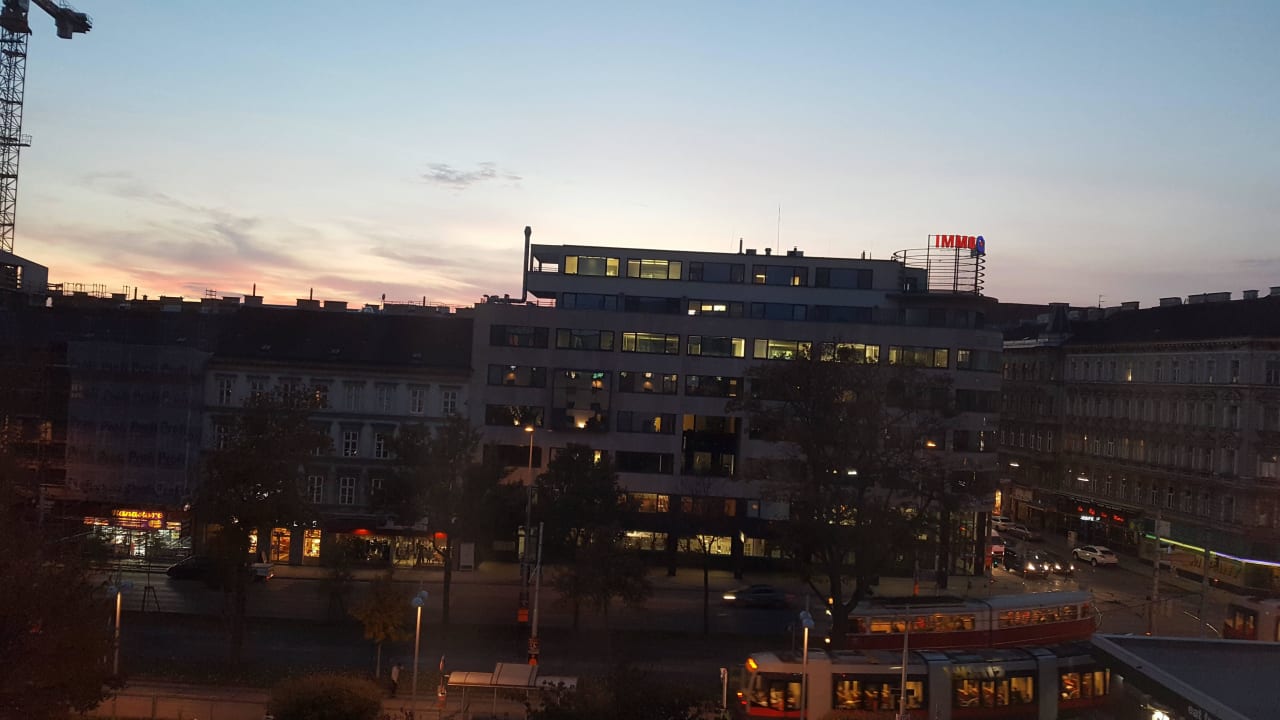 Ausblick vom 5. Stock ARCOTEL Wimberger