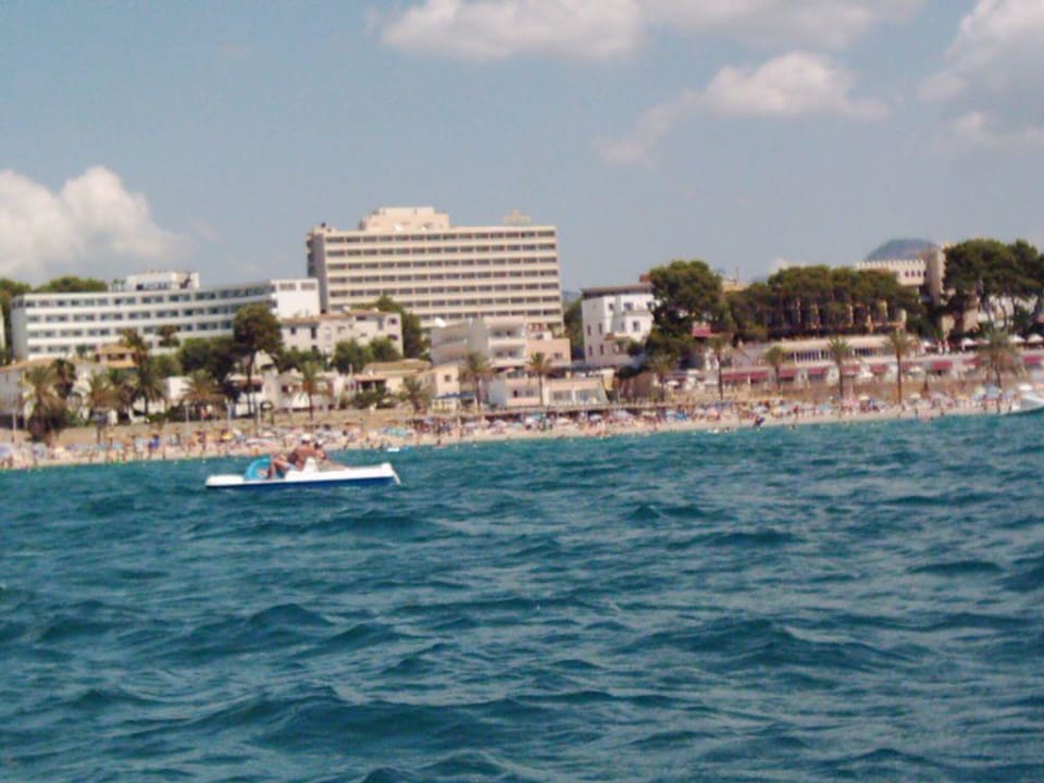 Hotel vom Meer aus Valentin Reina Paguera