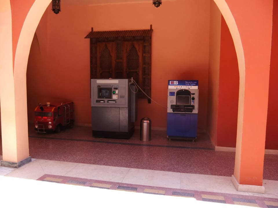 Geldautomaten am Hotel Pickalbatros Alf Leila Wa Leila Resort - Neverland Hurghada