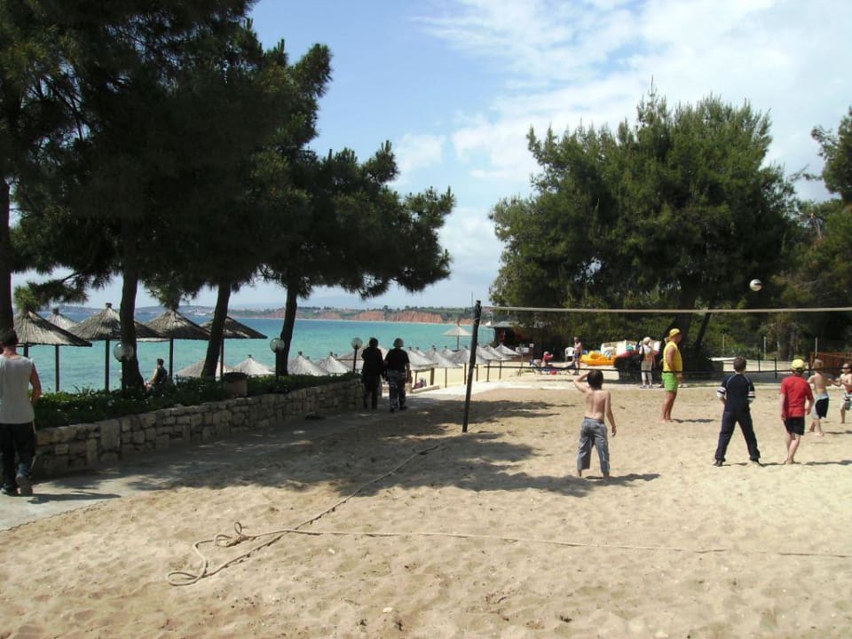 Kindervolleyball  Hotel Portes Beach
