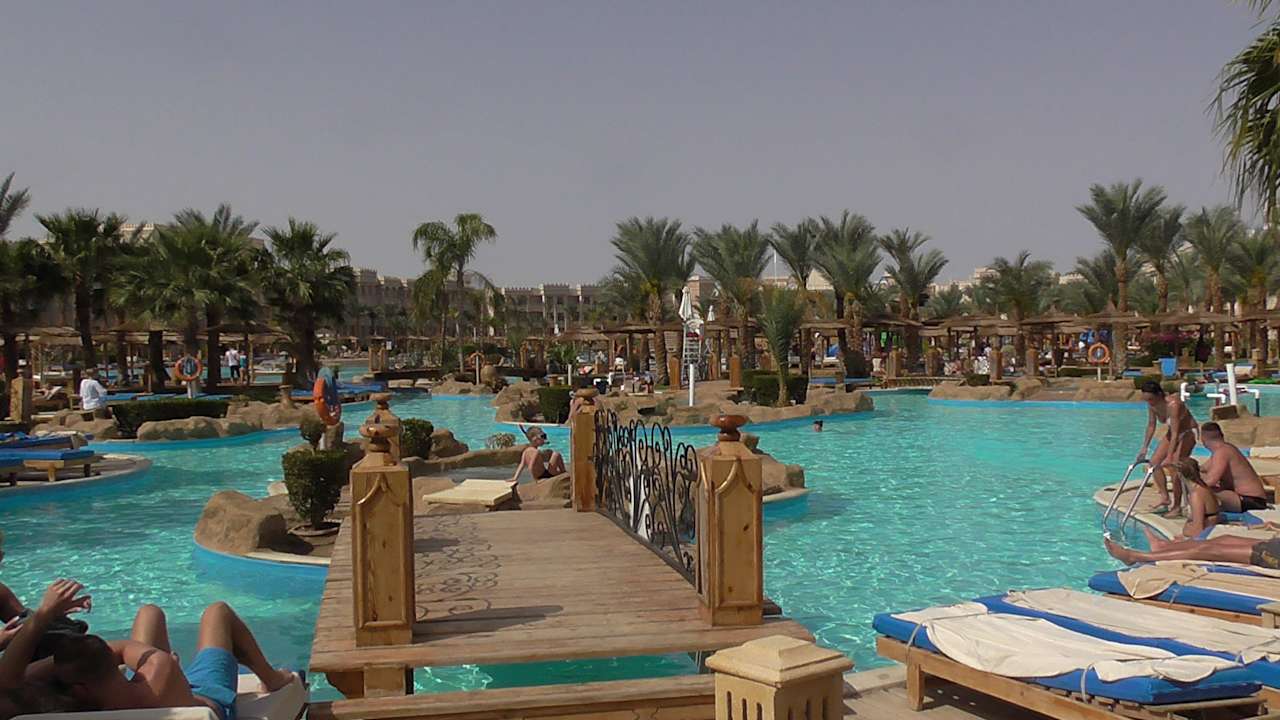 Poolanlage Pickalbatros Palace Resort