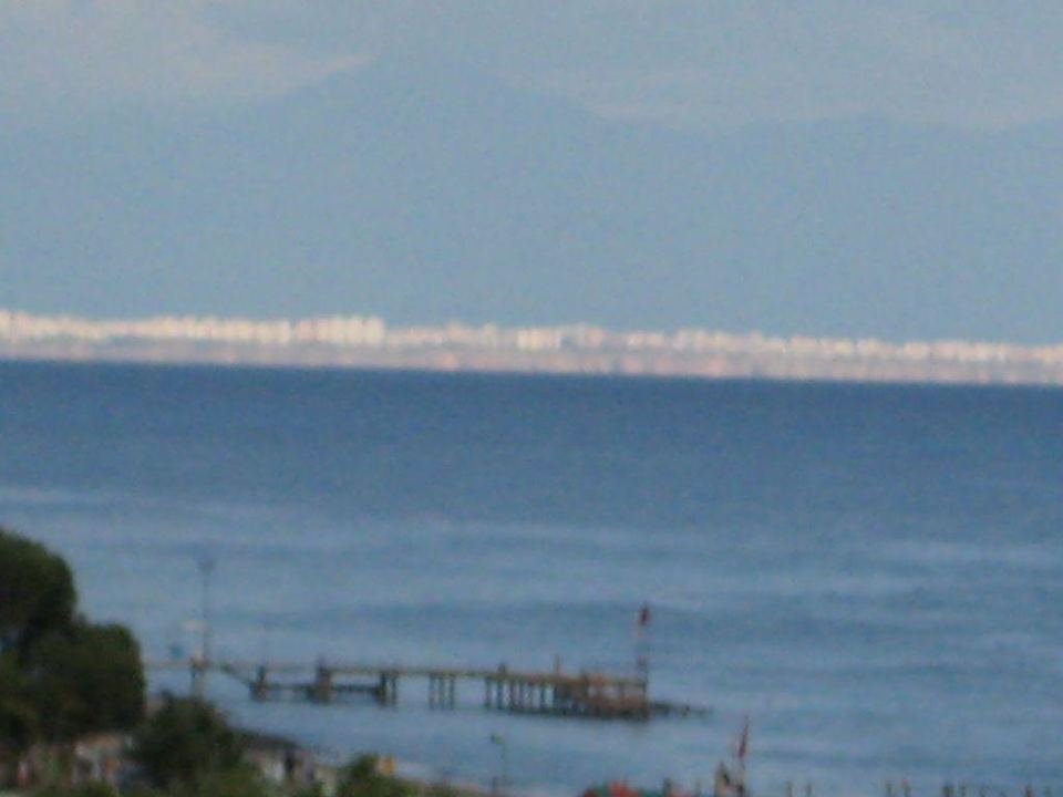 Blick vom Balkon nach Antalya Kilikya Palace Göynük