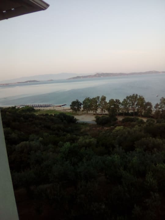 Ausblick Akrathos Beach Hotel