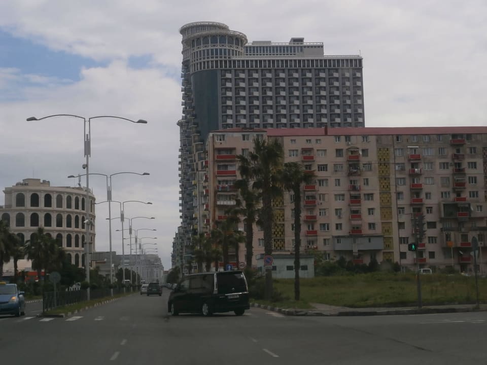 Fahrt zum Sea Towers Hotel 19