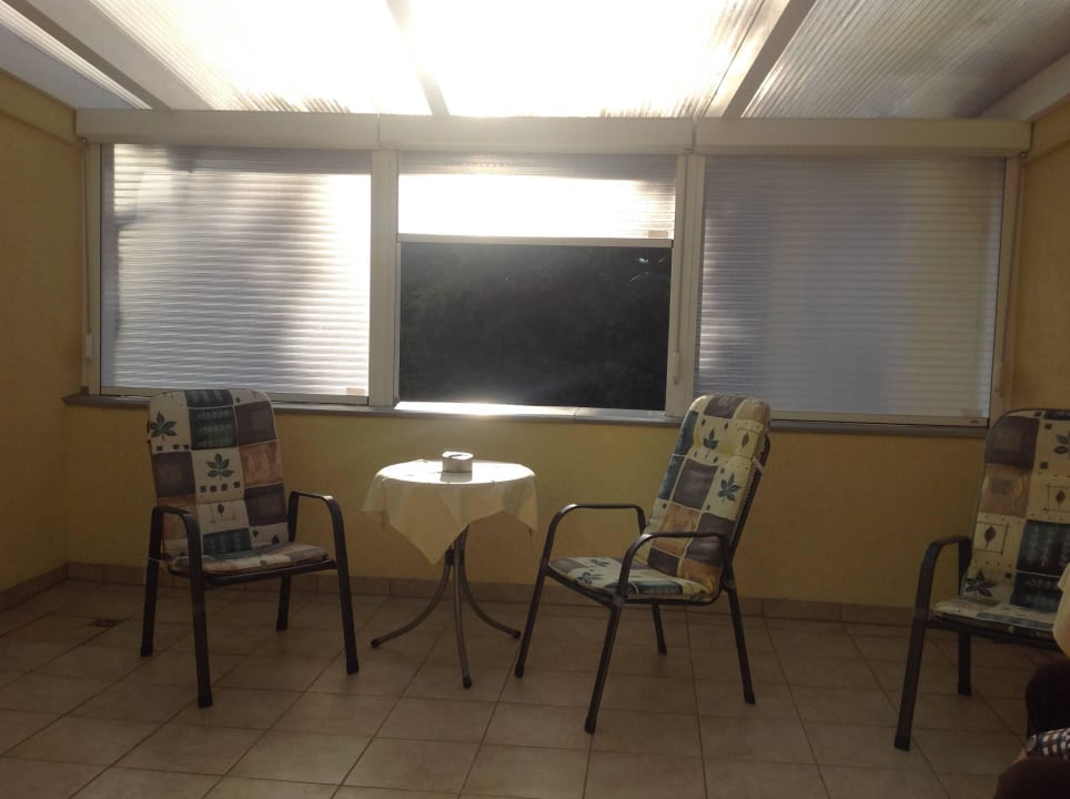 Raucherecke im Hotel Hotel Helenenhof