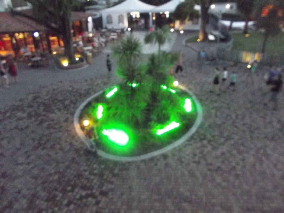 Abend in der Anlage Villaggio Europa Grado
