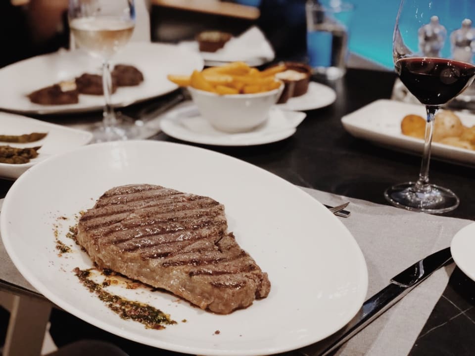 Steak Restaurant - T-Bone Steak Medium Rare  Gennadi Grand Resort