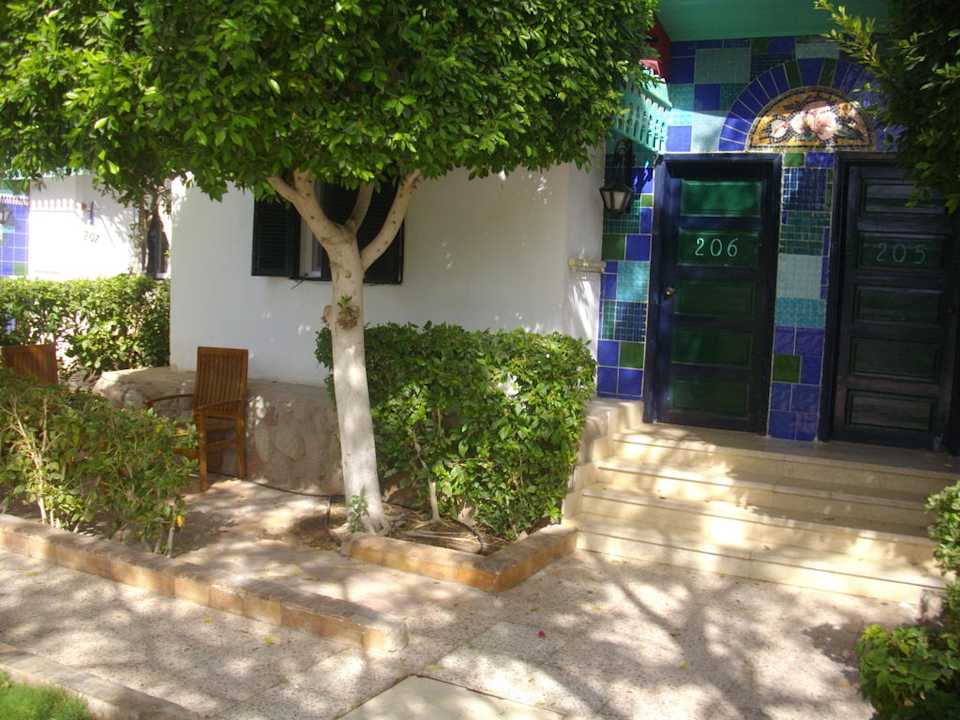 Bungalow mit schattiger Terrasse Ghazala Beach