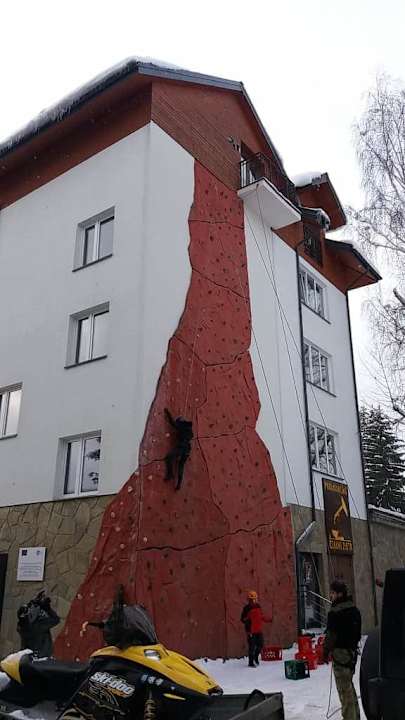 Ścianka wspinaczkowa Hotel Skalny Spa Bieszczady