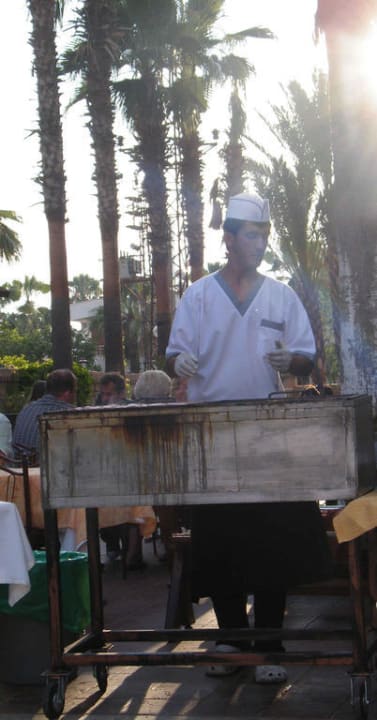 Leckeres vom Grill Hotel Club Tess