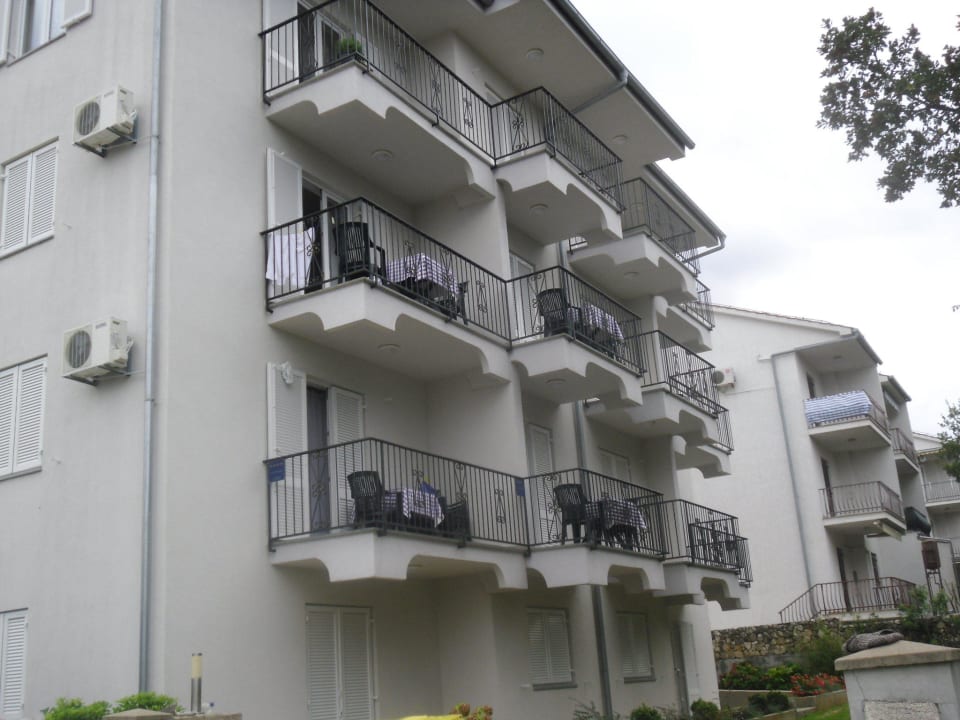 Jedes Apartment mit Balkon Apartments Bogovic