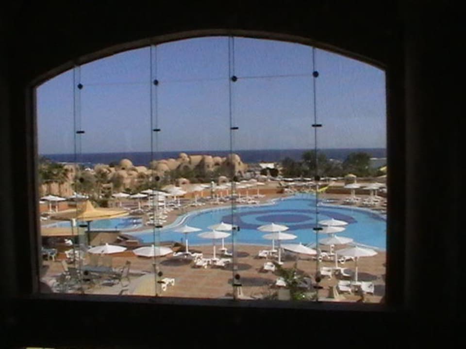 Blick aus der Lobby Utopia Beach Club