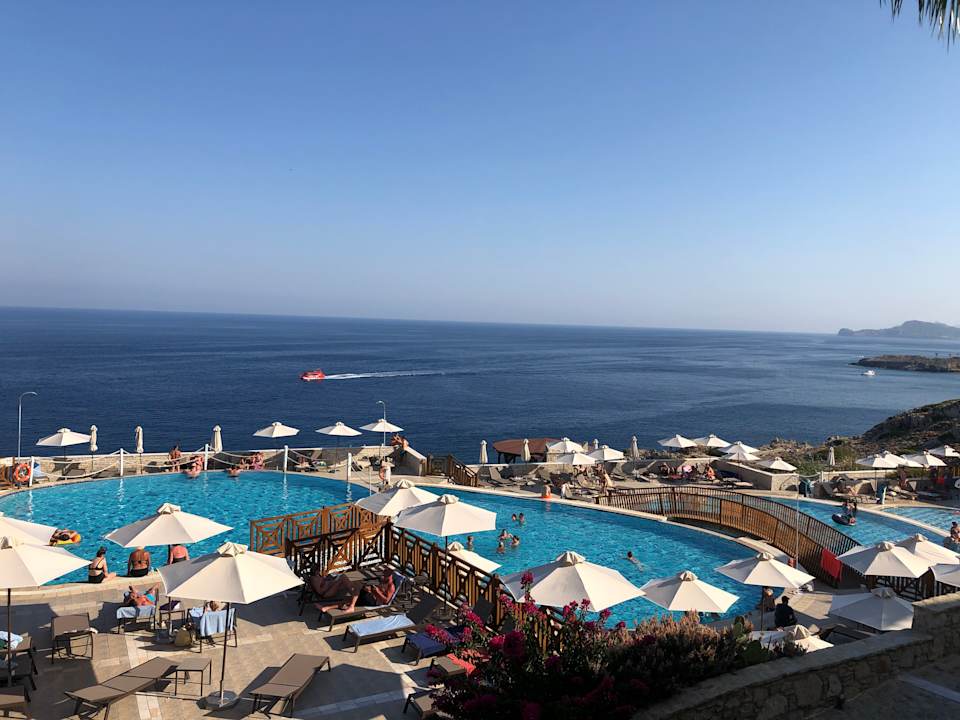 Ausblick Hotel Kalithea Horizon Royal