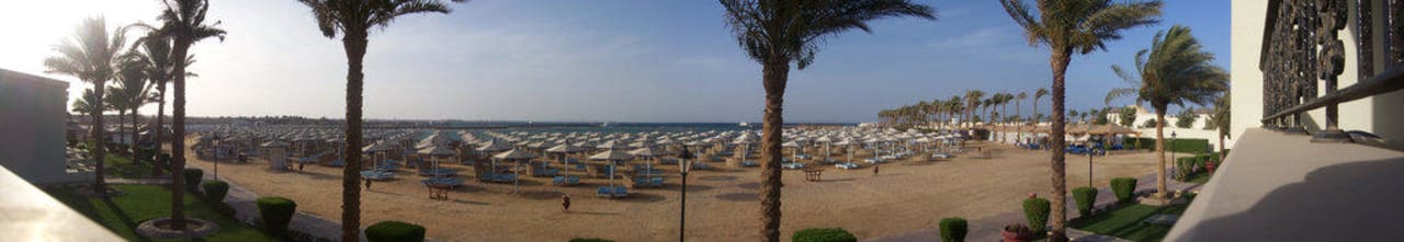 Panoramaausblick von Zimmer 3260 Pickalbatros Dana Beach Resort - Hurghada