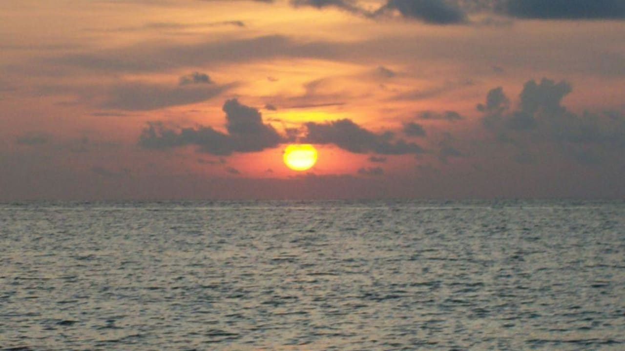 Sonnenuntergang Summer Island Maldives