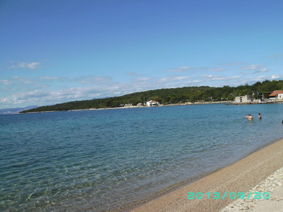 Direkt vor dem Hotel Veya Maradiso Hotel by Aminess