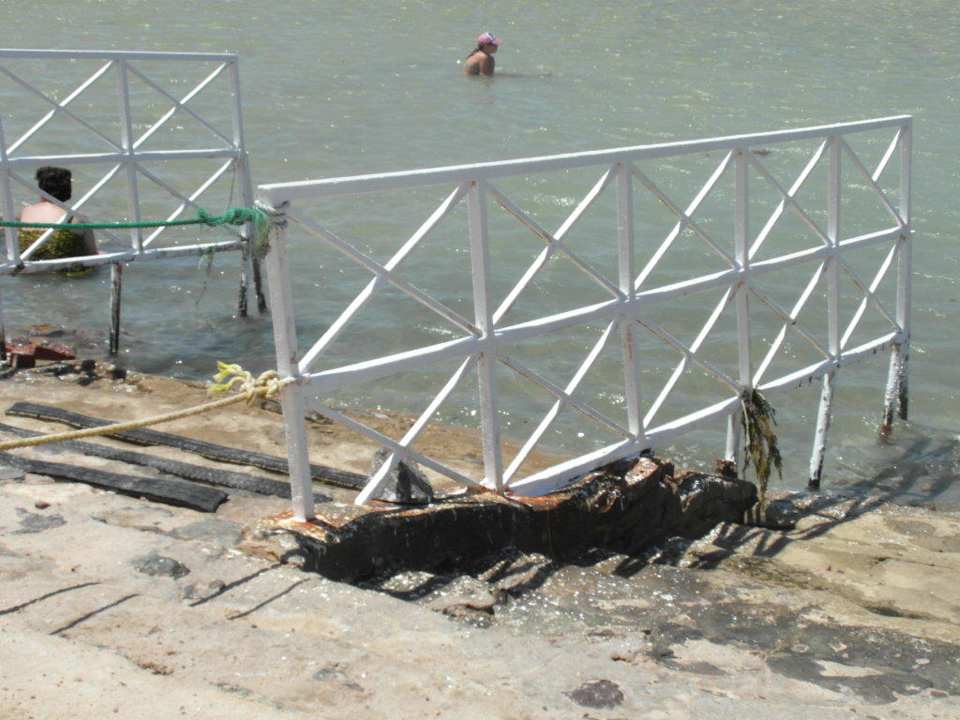 Einstieg zum Meer Riviera Aqua Park Resort