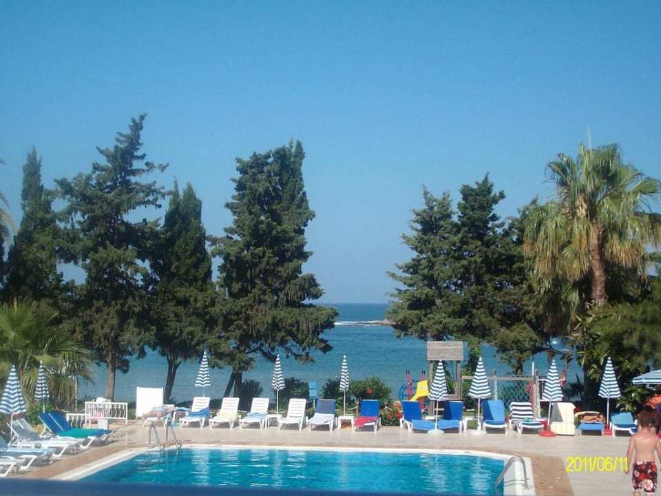 Pool morgens Incekum Su Hotel