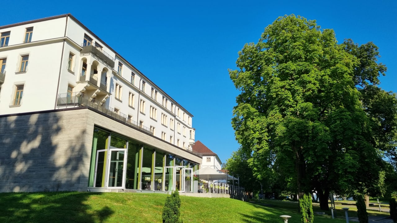 Außenansicht Dorint Parkhotel Jordanbad