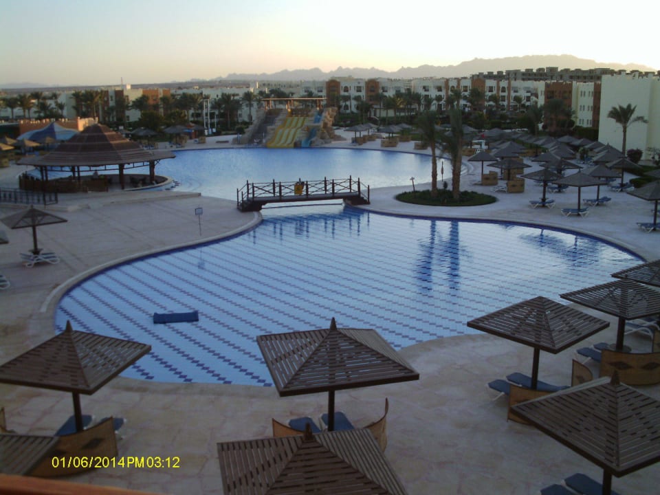 From our balcony SUNRISE Royal Makadi Resort