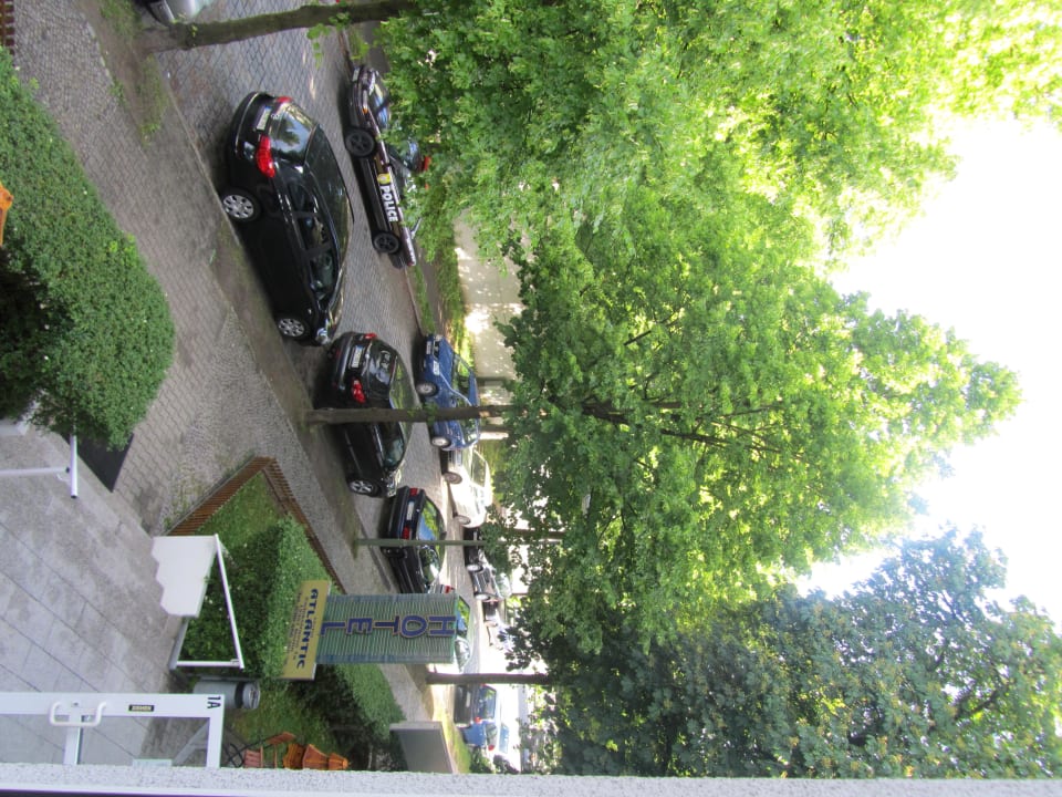 Aussicht aus dem Zimmer. G&S Hotel Atlantic