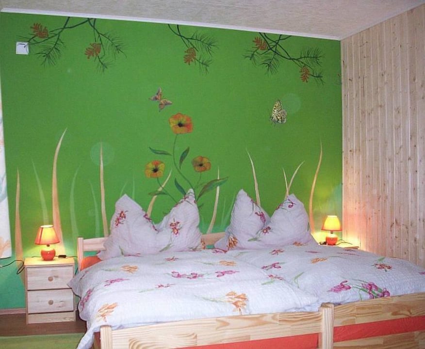 Zweites Schlafzimmer Spechtenappartement Ferienwohnungen Haus Livia