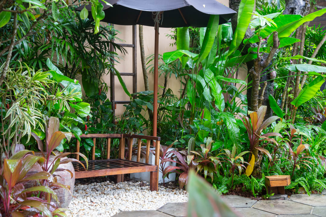 Gartenanlage Buri Rasa Village Phangan