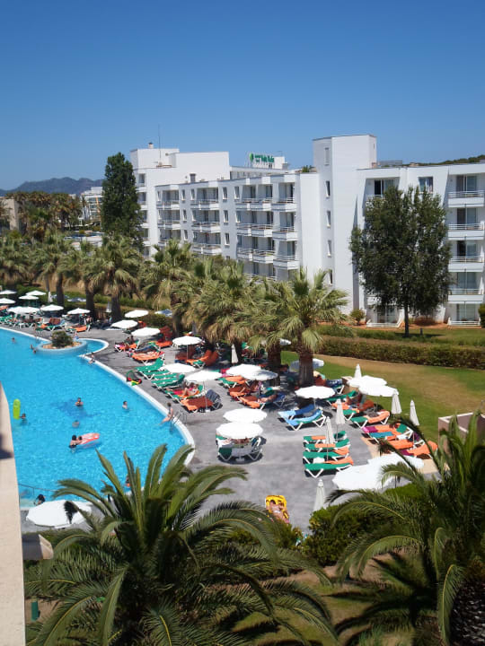 Aussicht aus Zimmer allsun App.-Hotel Orient Beach
