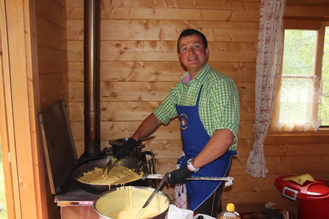 Kaiserschmarrn-Kochkurs mit Christian  Pension Sonnenhof