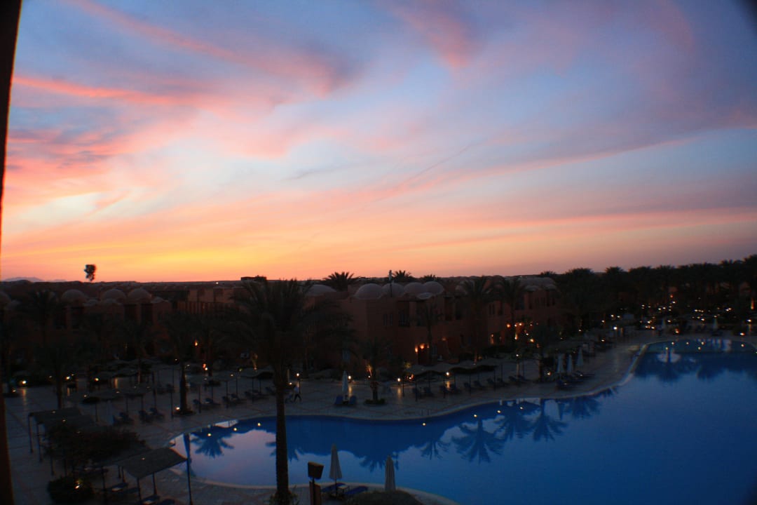 Sonnenuntergang Jaz Makadi Oasis Resort