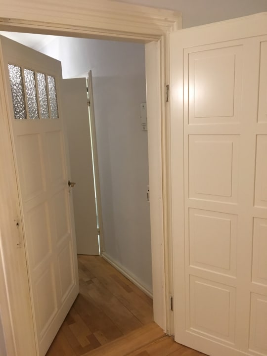 Doppelte Türen Biohotel Schlossgut Oberambach