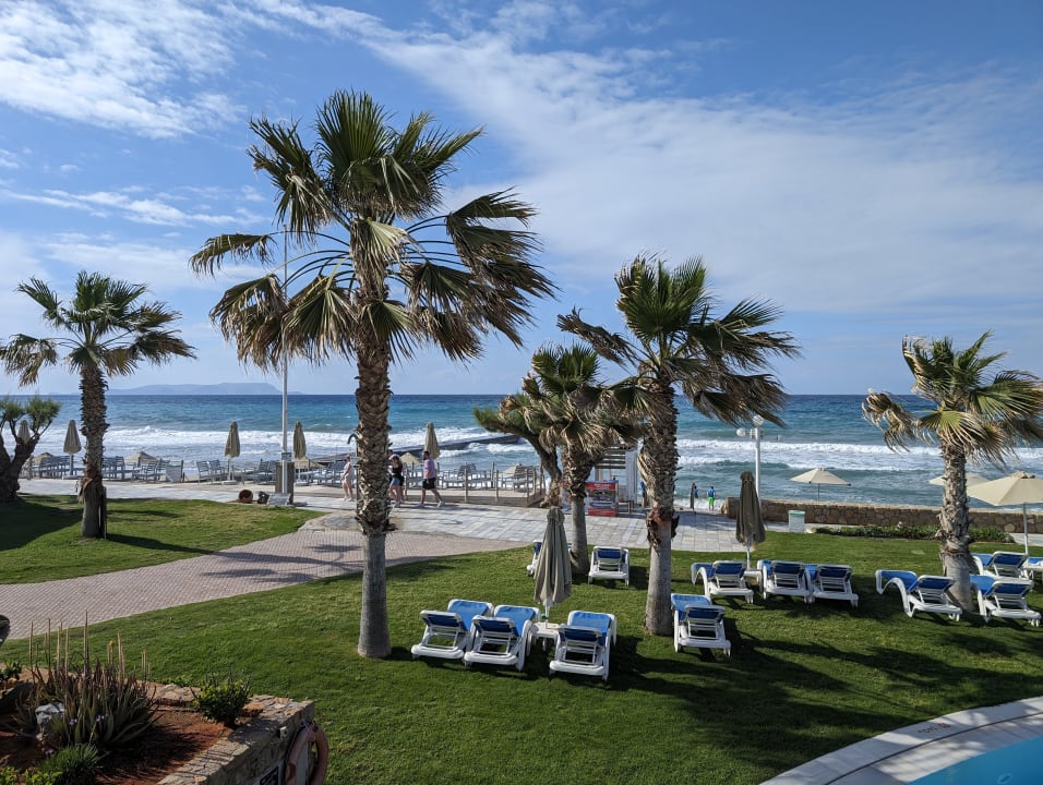 Ausblick Lyttos Beach Hotel