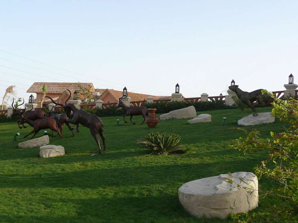 Gartenanlage Pickalbatros Jungle Aqua Park Resort - Neverland Hurghada