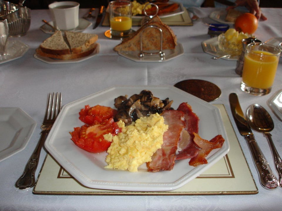 Leckeres Frühstück Minard Castle B&B