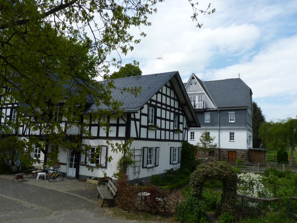 Außenansicht Ferienhof Heute-Mühle