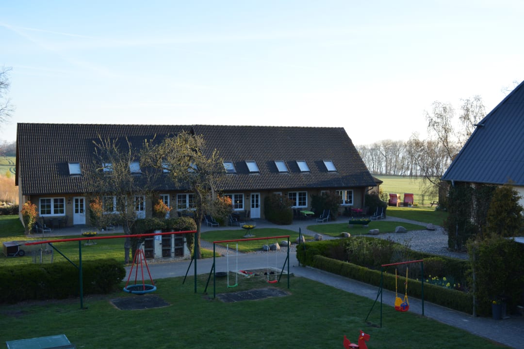 Außenansicht Ferienbauernhof Liesenberg mit Meerblick