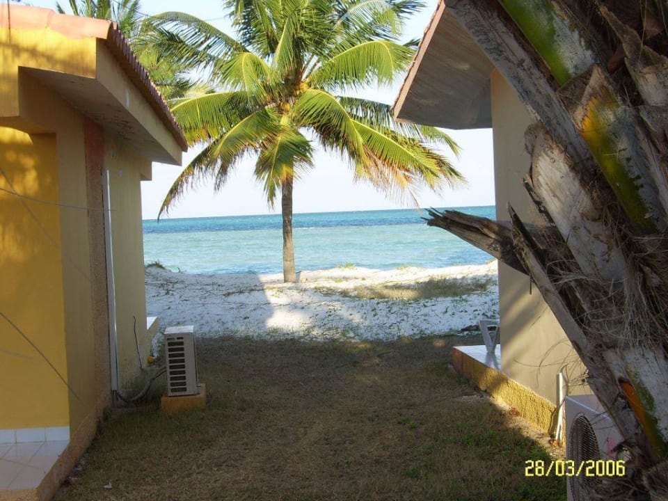 Lage der Bungalows direkt am Meer Starfish Cayo Guillermo