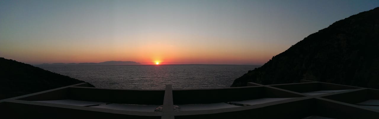 Blick von der Terrasse Ladonia Hotels Adakule