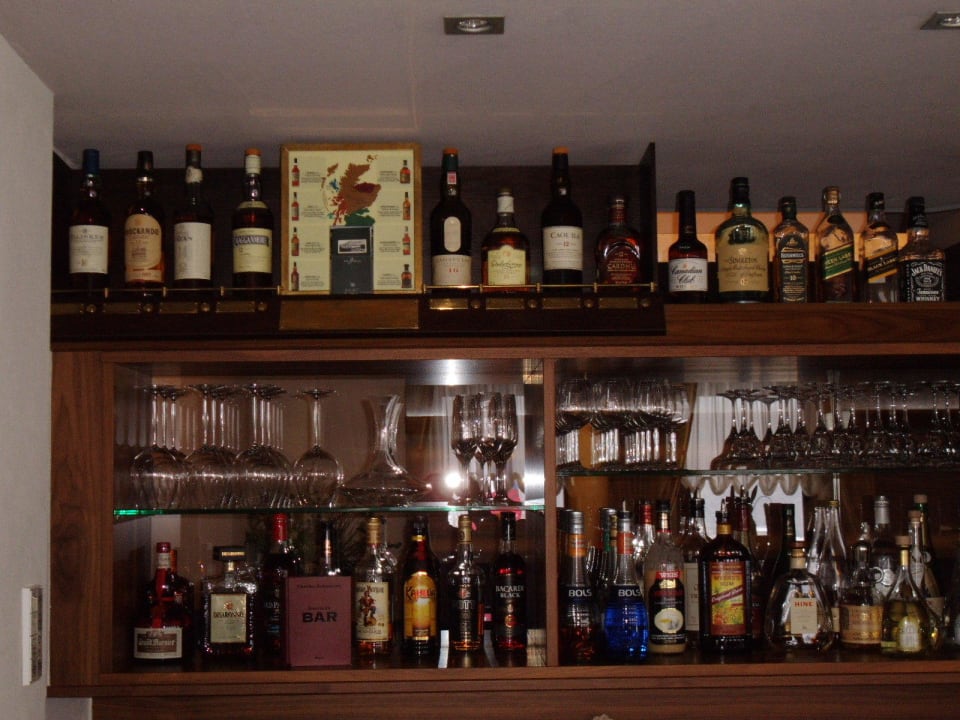 Hotelbar mit erlesenem Whiskysortiment Genuss- & Familienhotel Bären am See