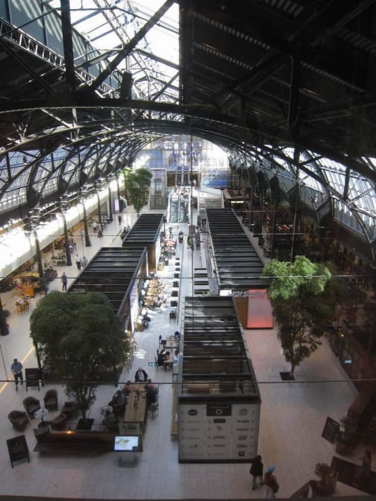 Station from 3rd floor hallway Comfort Hotel Grand Central