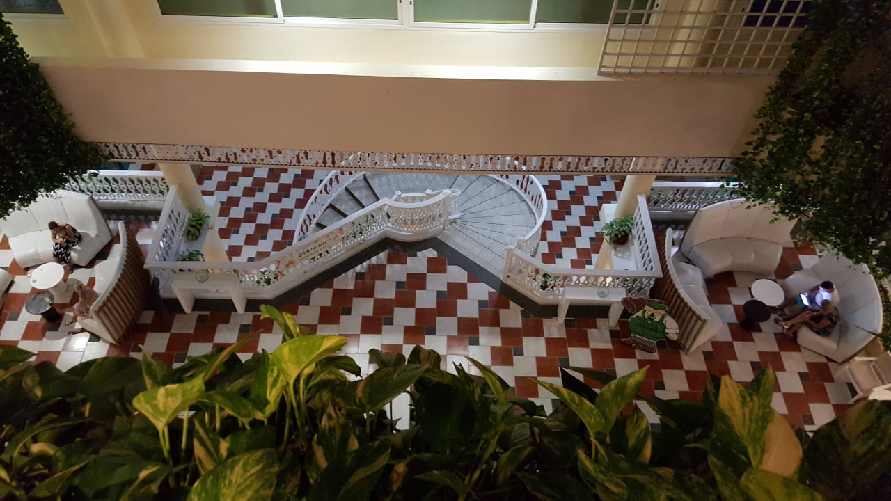 Aufnahme vom Treppenhaus Melia Las Antillas - Adults only