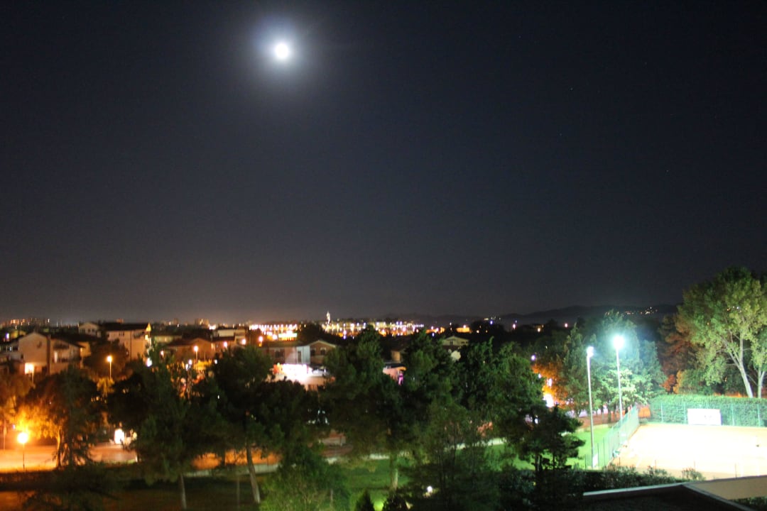 Ausblick am Abend in Richtung Zadar Falkensteiner Club Funimation Borik