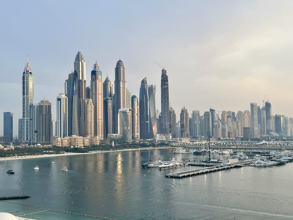 Ausblick Hilton Dubai Palm Jumeirah