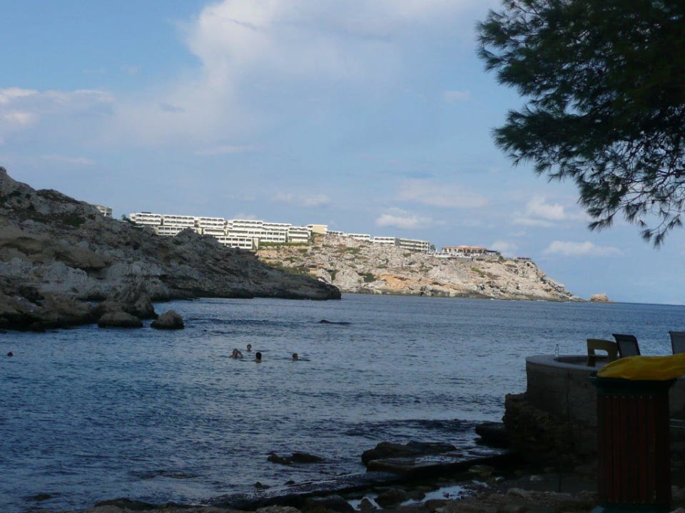 Hotel von den Kalithea Thermen aus Hotel Kalithea Horizon Royal