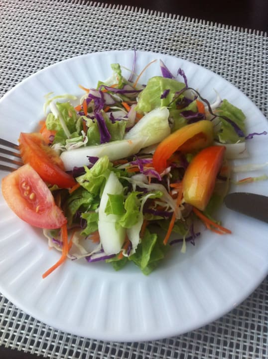 Salat lecker Hotel Camelot Beach