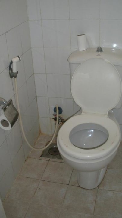 Toilette am Strand El Wekala Aqua Park Resort Taba Heights